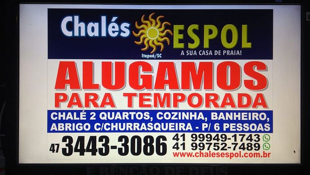Chalés Espol - A sua casa de praia de Itapoá SC
